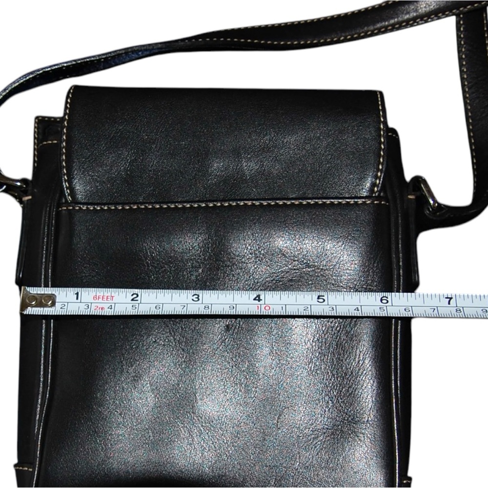Coach Vintage Camera Crossbody Black Leather Bag Flap Style K0S-7775 NWOT - Picture 2 of 13